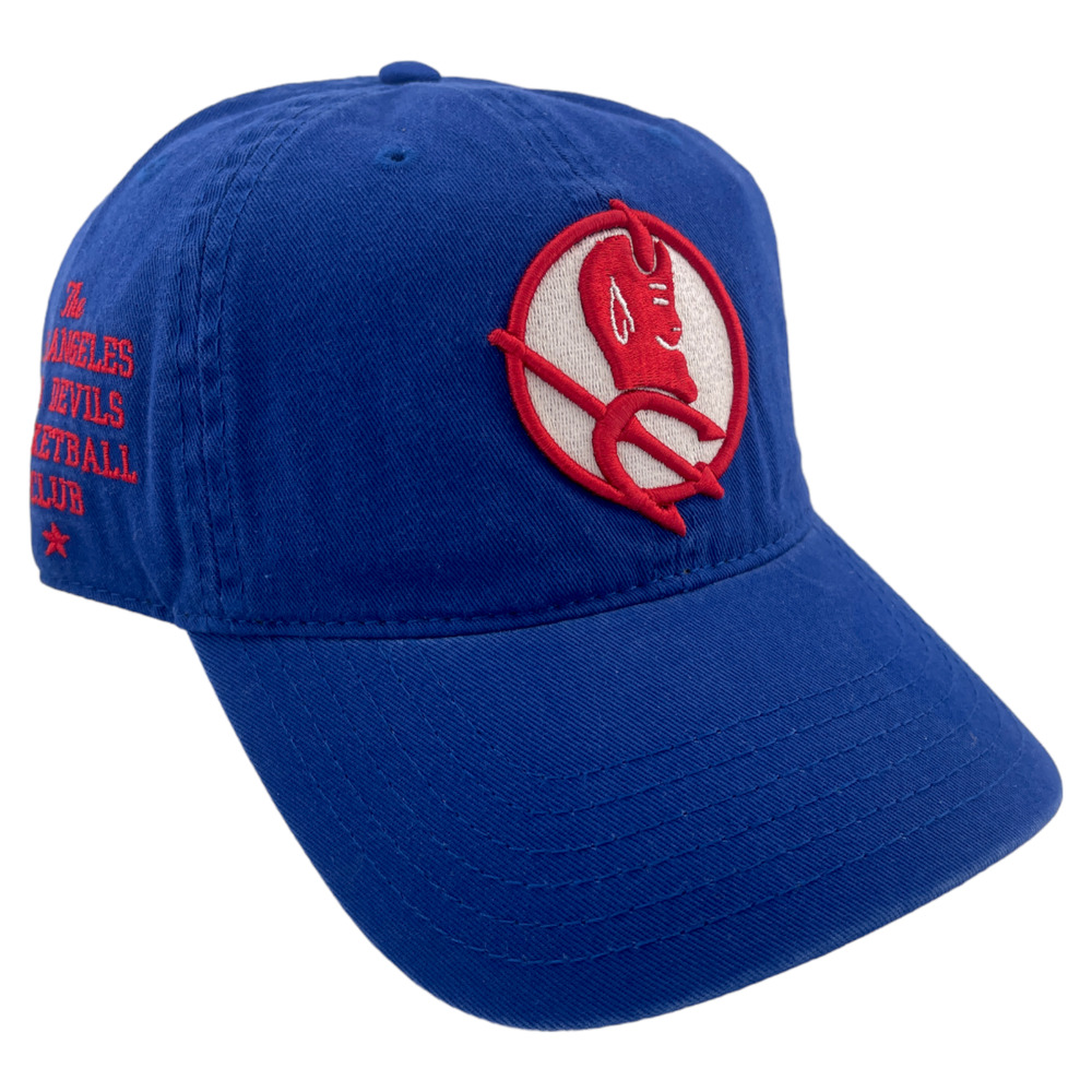 Physical Culture Los‎ Angeles Red Devils Black Fives Blue Adjustable Dad Hat Cap